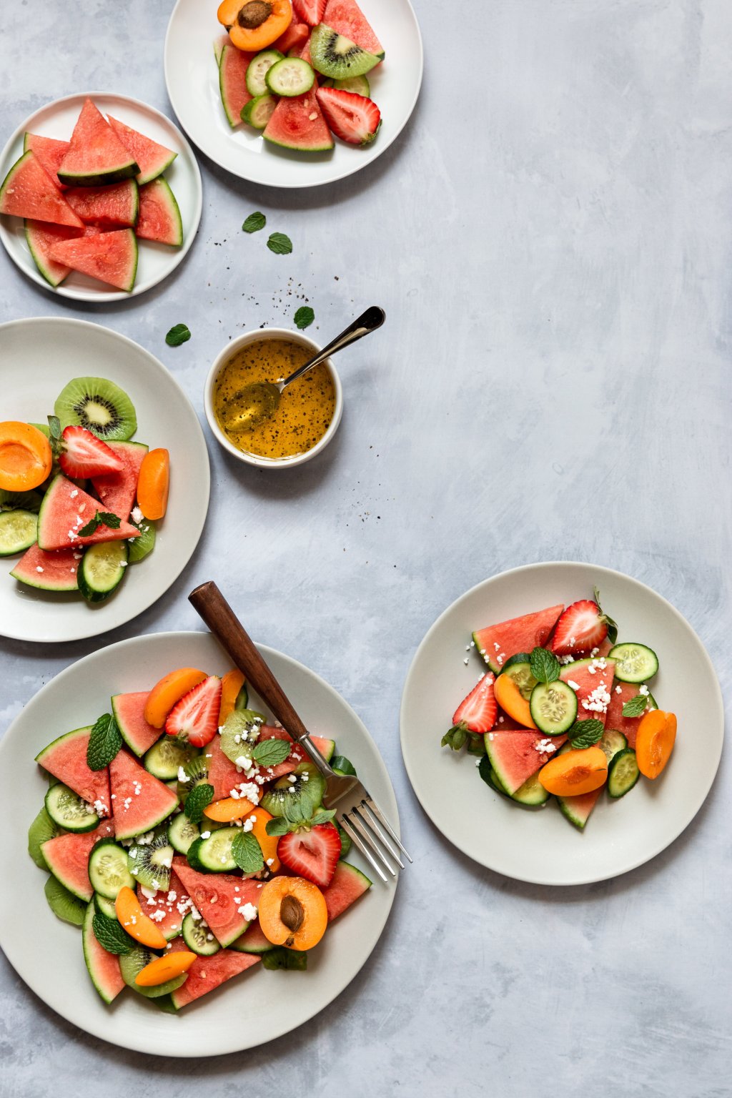 Watermelon and feta&nbsp;salad